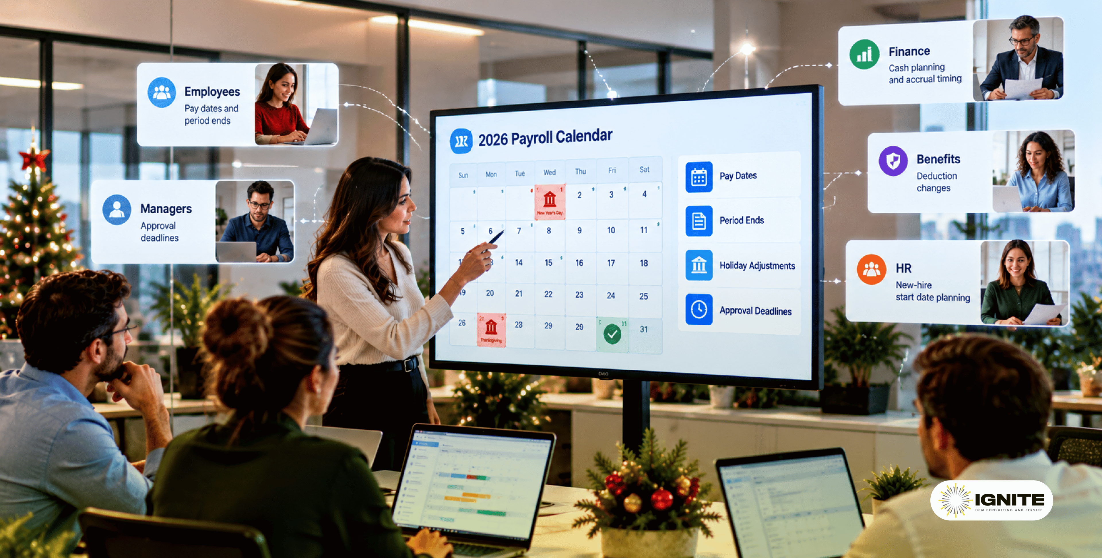 Communicate the calendar like you mean it