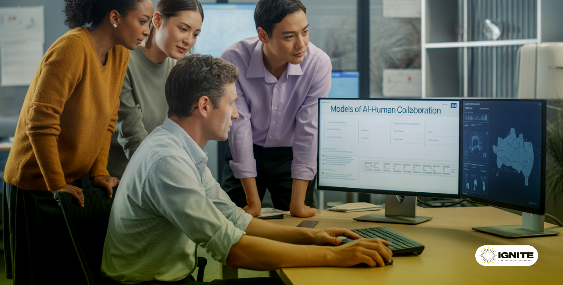 Models of AI-Human Collaboration