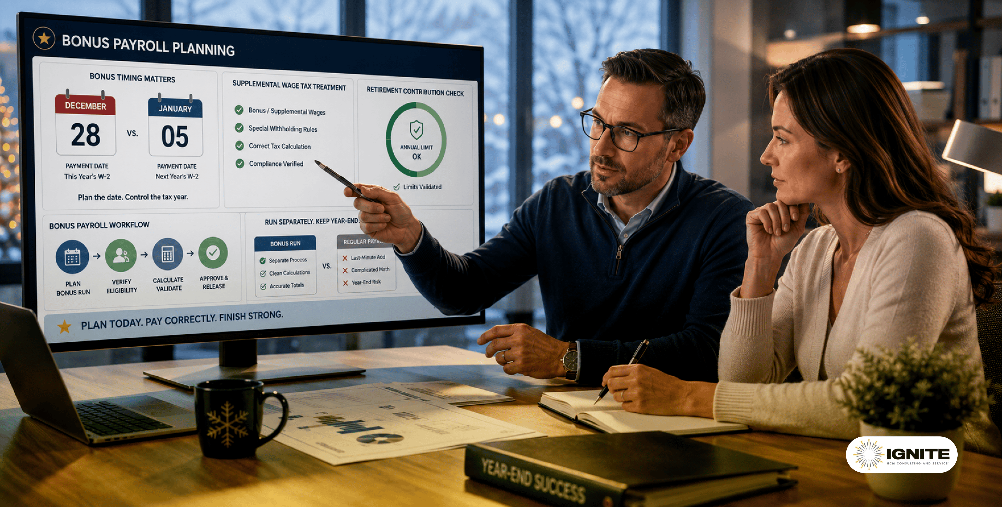 Plan your bonus and special payroll runs