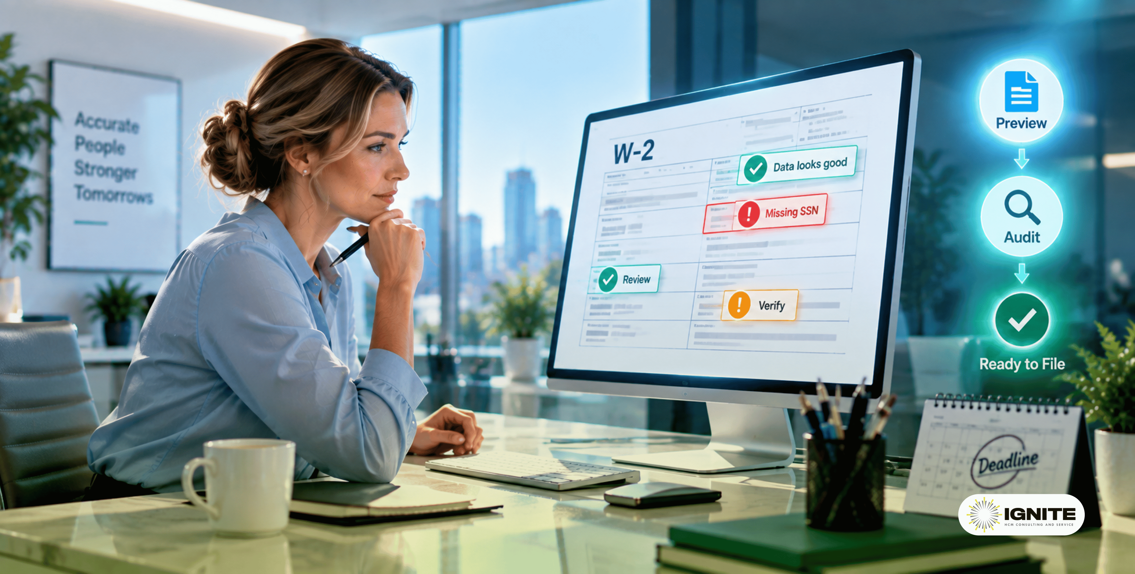 Run a W-2 Preview and Audit Before the Deadline