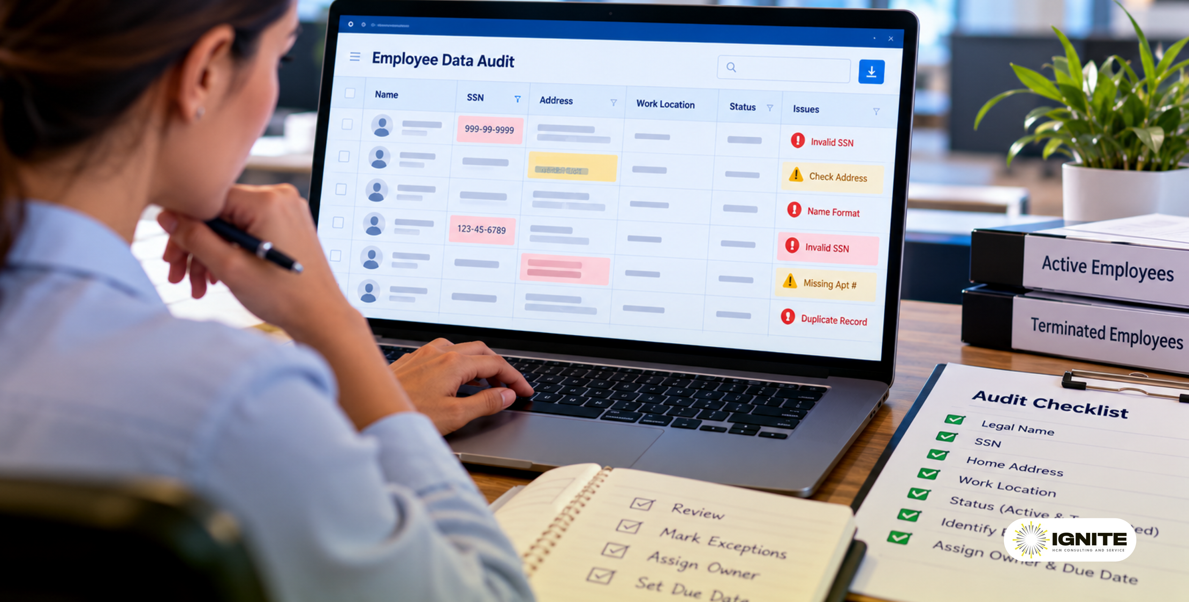 Run the audit reports and actually read them
