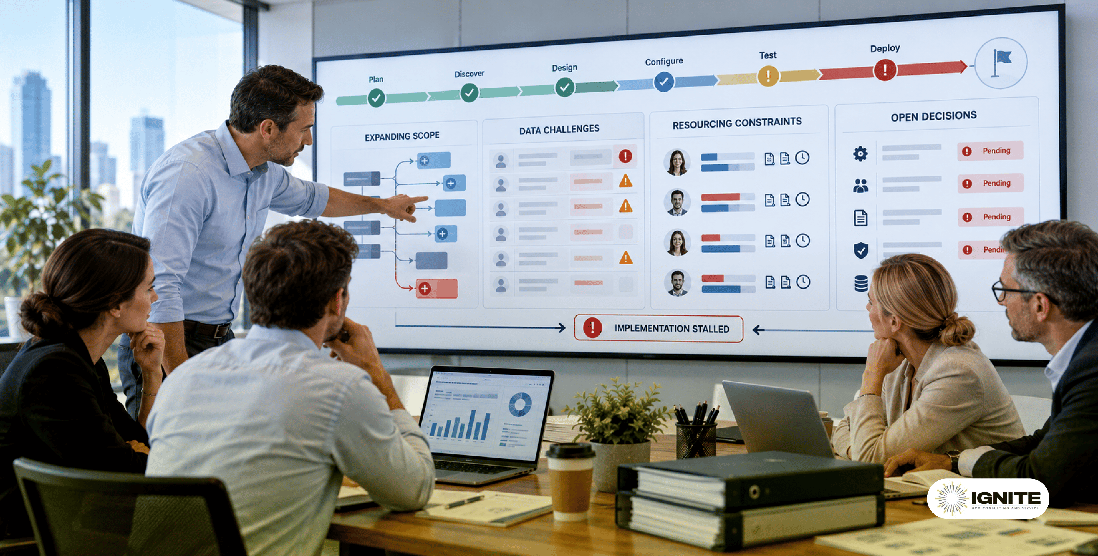 Why implementations stall in the first place